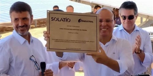 JANUÁRIA / NORTE DE MINAS: Inaugurada a “Usina Fotovoltaica Deputado Gil Pereira” JANUÁRIA / NORTE DE MINAS: Inaugurada a “Usina Fotovoltaica Deputado Gil Pereira”