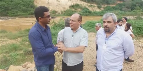 NORTE DE MINAS: Presidente da Codevasf, Marco Aurélio Ayres Diniz, garante seu empenho para retomada das obras físicas do Projeto Jequitaí NORTE DE MINAS: Presidente da Codevasf, Marco Aurélio Ayres Diniz, garante seu empenho para retomada das obras físicas do Projeto Jequitaí