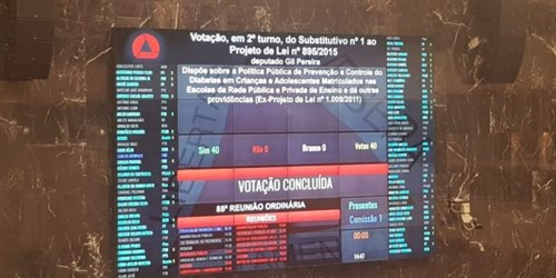 SAÚDE PÚBLICA: Aprovado em 2º turno PL de prevenção e controle do diabetes em crianças e adolescentes SAÚDE PÚBLICA: Aprovado em 2º turno PL de prevenção e controle do diabetes em crianças e adolescentes