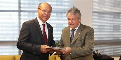 No Rio de Janeiro, deputado Gil Pereira é recebido pelos presidentes das empresas Eletrobras, EPE e Furnas No Rio de Janeiro, deputado Gil Pereira é recebido pelos presidentes das empresas Eletrobras, EPE e Furnas
