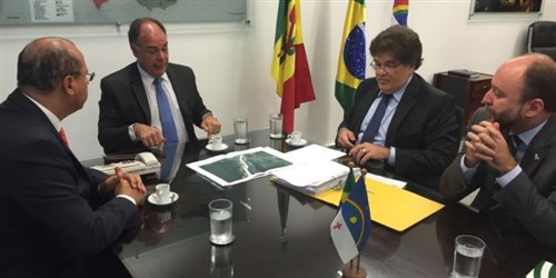 VELHO CHICO | RECURSOS: Deputado Gil Pereira e senador Fernando Bezerra tratam da revitalização VELHO CHICO | RECURSOS: Deputado Gil Pereira e senador Fernando Bezerra tratam da revitalização