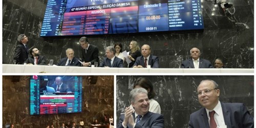 Eleita Mesa da Assembleia para o biênio 2017/2018 Eleita Mesa da Assembleia para o biênio 2017/2018