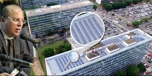 MME | ENERGIA FOTOVOLTAICA: Inaugurada 1ª usina solar de geração distribuída em prédio da Esplanada dos Ministérios MME | ENERGIA FOTOVOLTAICA: Inaugurada 1ª usina solar de geração distribuída em prédio da Esplanada dos Ministérios