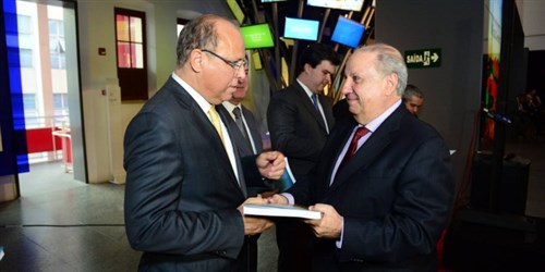 Panorama da Mineração em Minas: Dep. Gil Pereira (PP) representa ALMG no lançamento do livro Panorama da Mineração em Minas: Dep. Gil Pereira (PP) representa ALMG no lançamento do livro