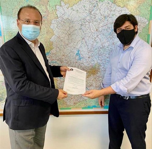 DER/MG conclui acesso à nova fábrica da Eurofarma em Montes Claros DER/MG conclui acesso à nova fábrica da Eurofarma em Montes Claros